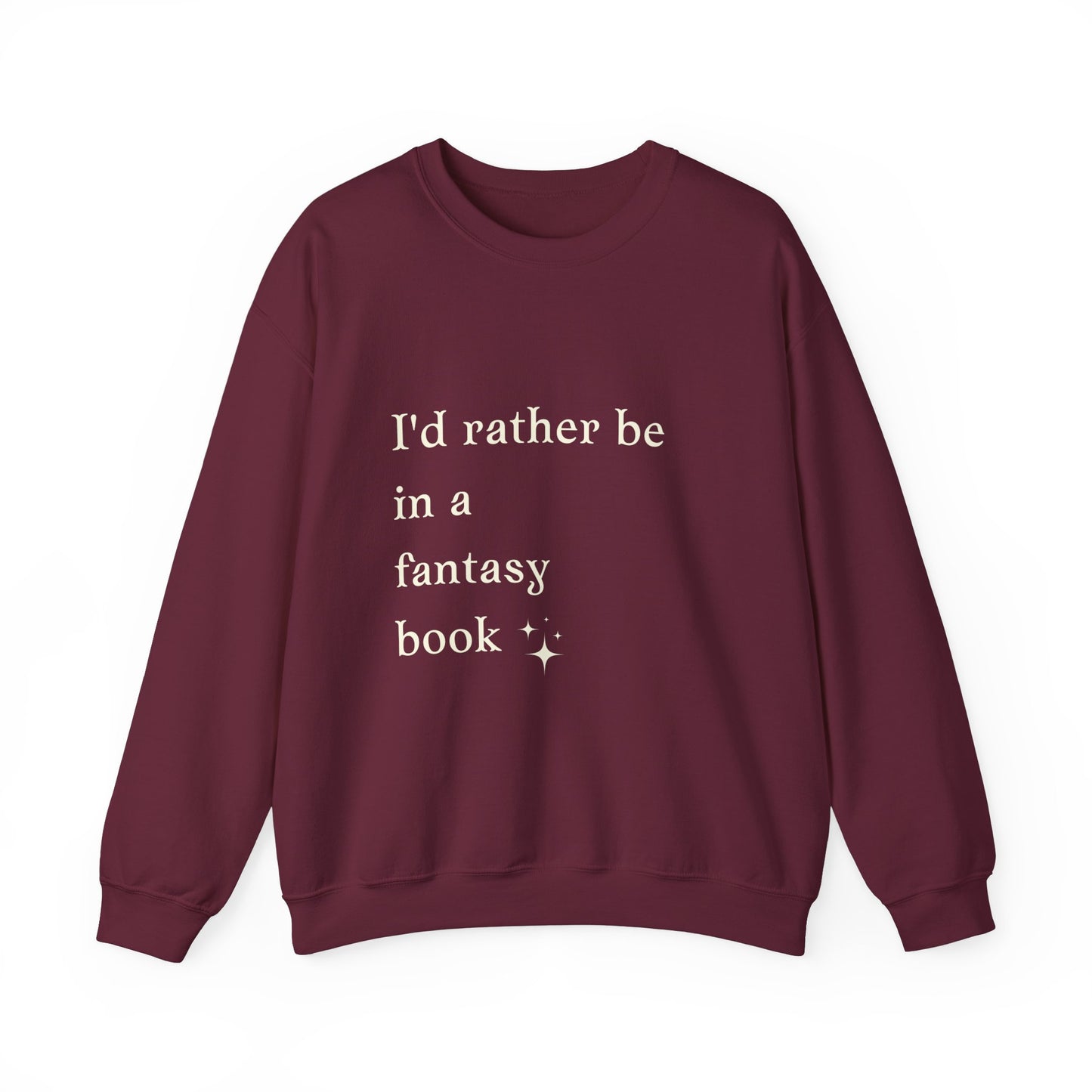 Fantasy book bookish Unisex Heavy Blend Crewneck Sweatshirt