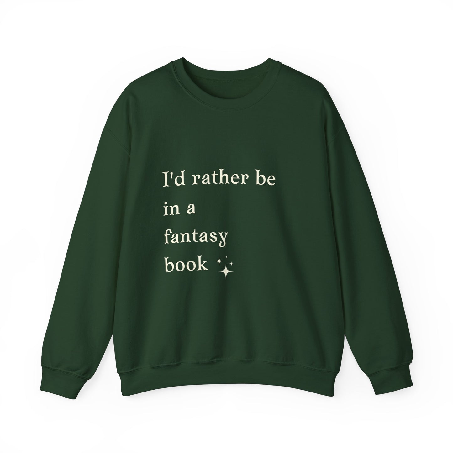 Fantasy book bookish Unisex Heavy Blend Crewneck Sweatshirt